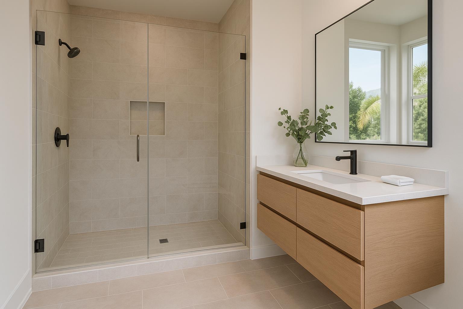 Bathroom Renovation service by Willow Bend Basement